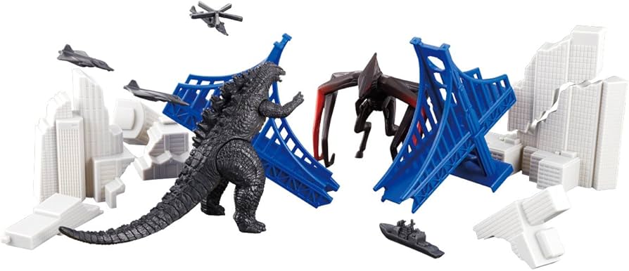 Amazon.co.jp: 暴れ放題! ゴジラ2014 シティジオラマ : おもちゃ