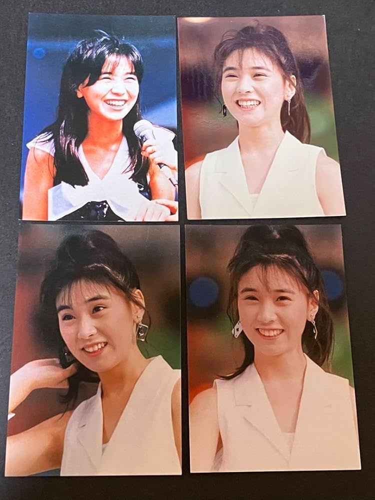 Amazon.co.jp: ☆おニャン子クラブ高井麻巳子 4枚セット☆ : ホーム