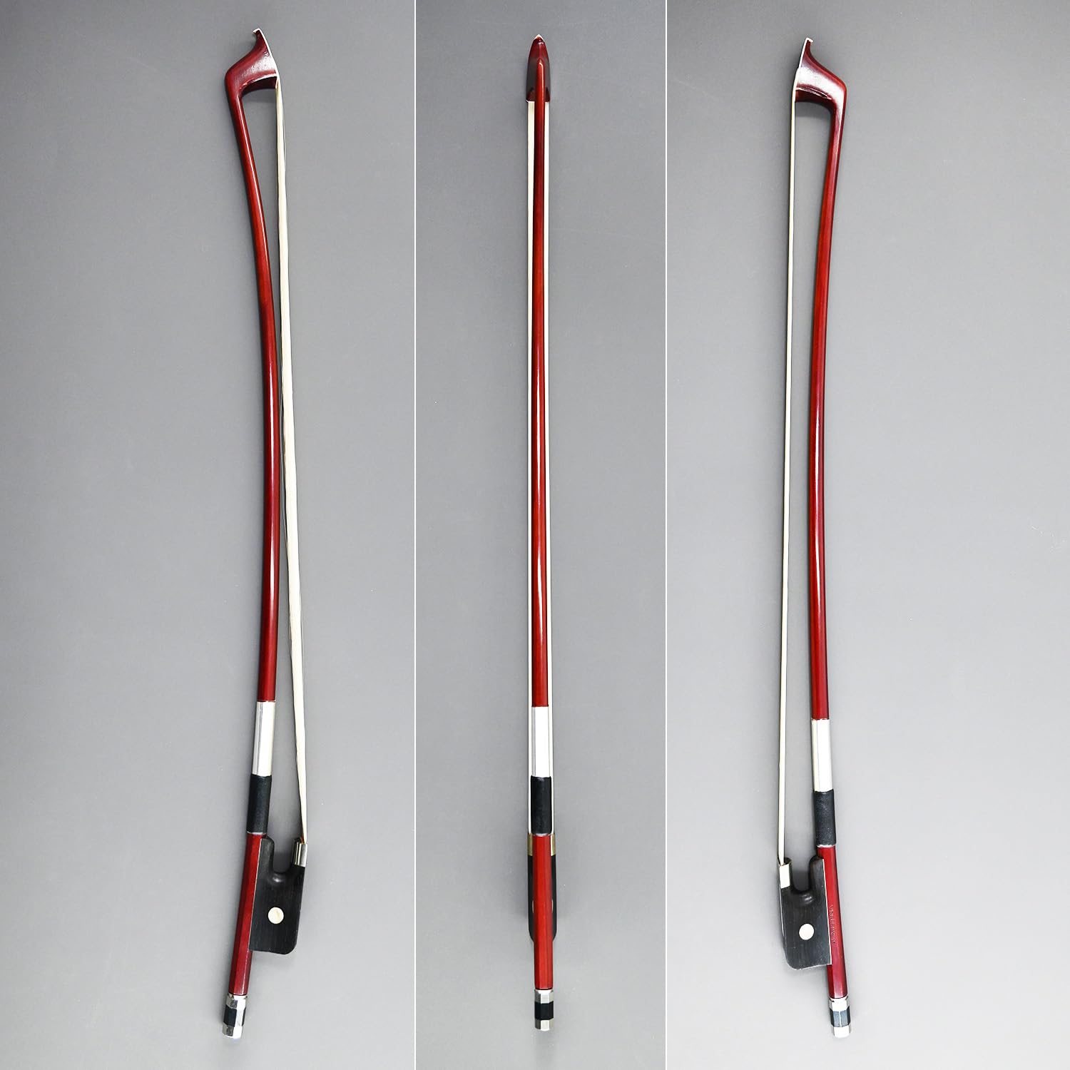 Amazon.co.jp: コントラバスボウ フレンチ・タイル ブラジルウッド 八