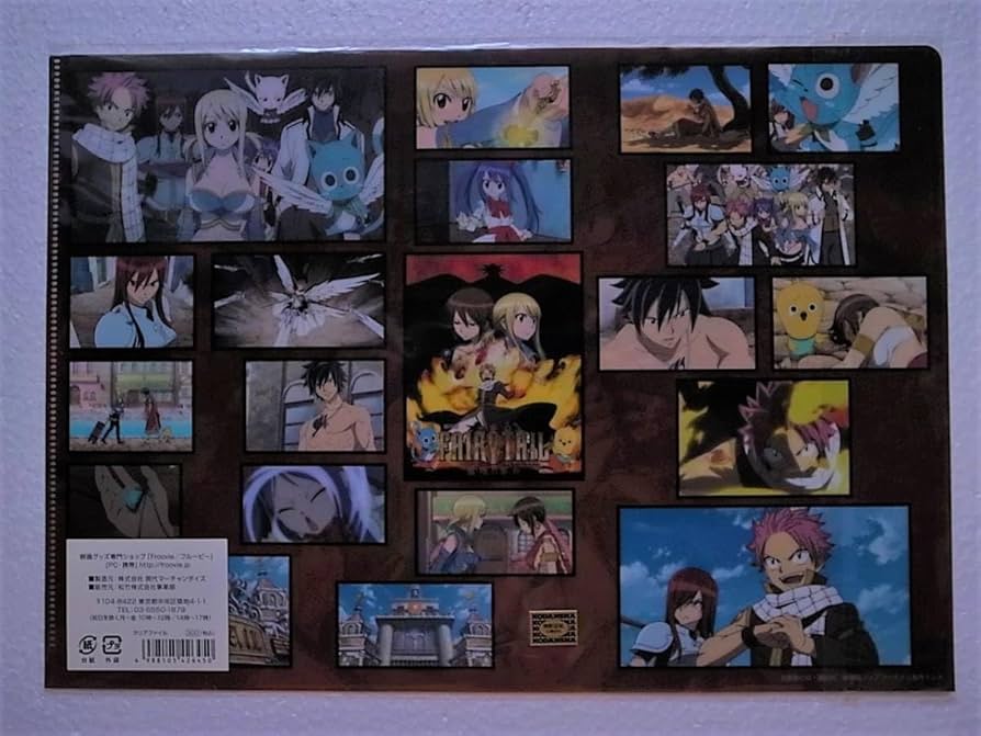 Amazon.co.jp: 劇場版 フェアリーテイル クリアファイル ナツ&ルーシィ