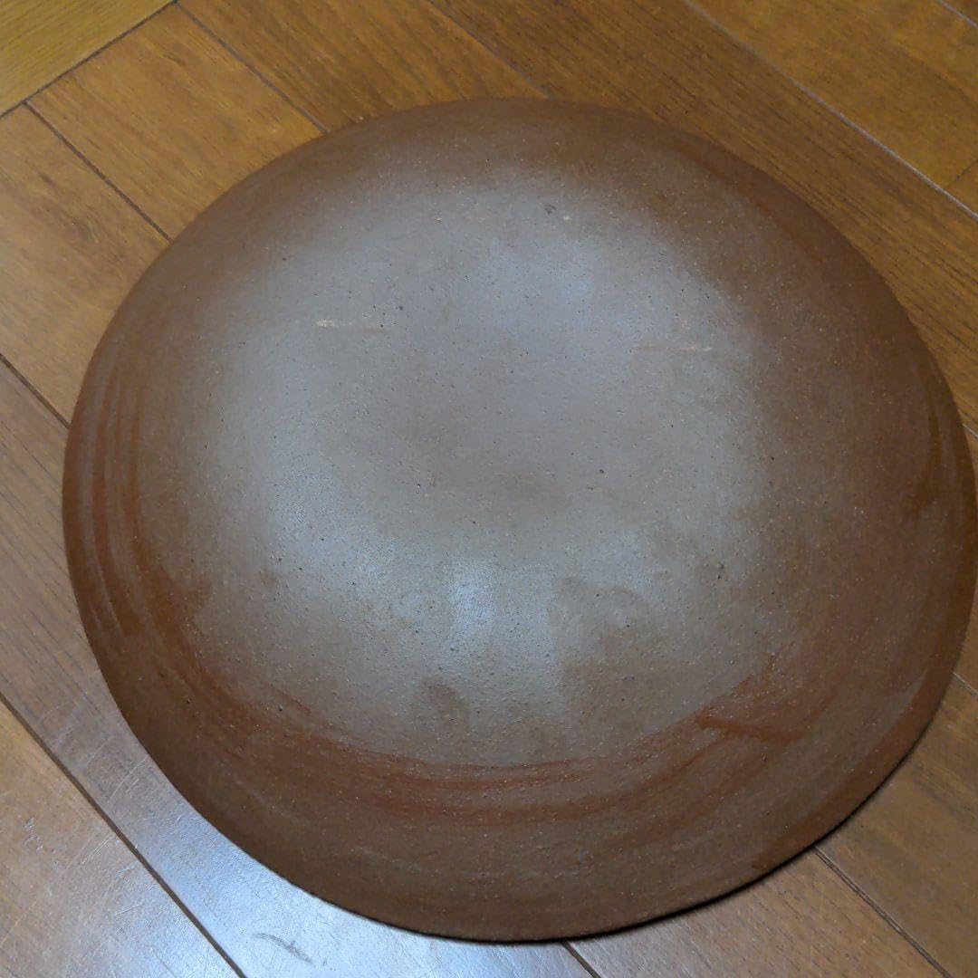 Amazon.co.jp: 倉敷 堤窯 武内真木 スリップウエア 大皿 : ホーム