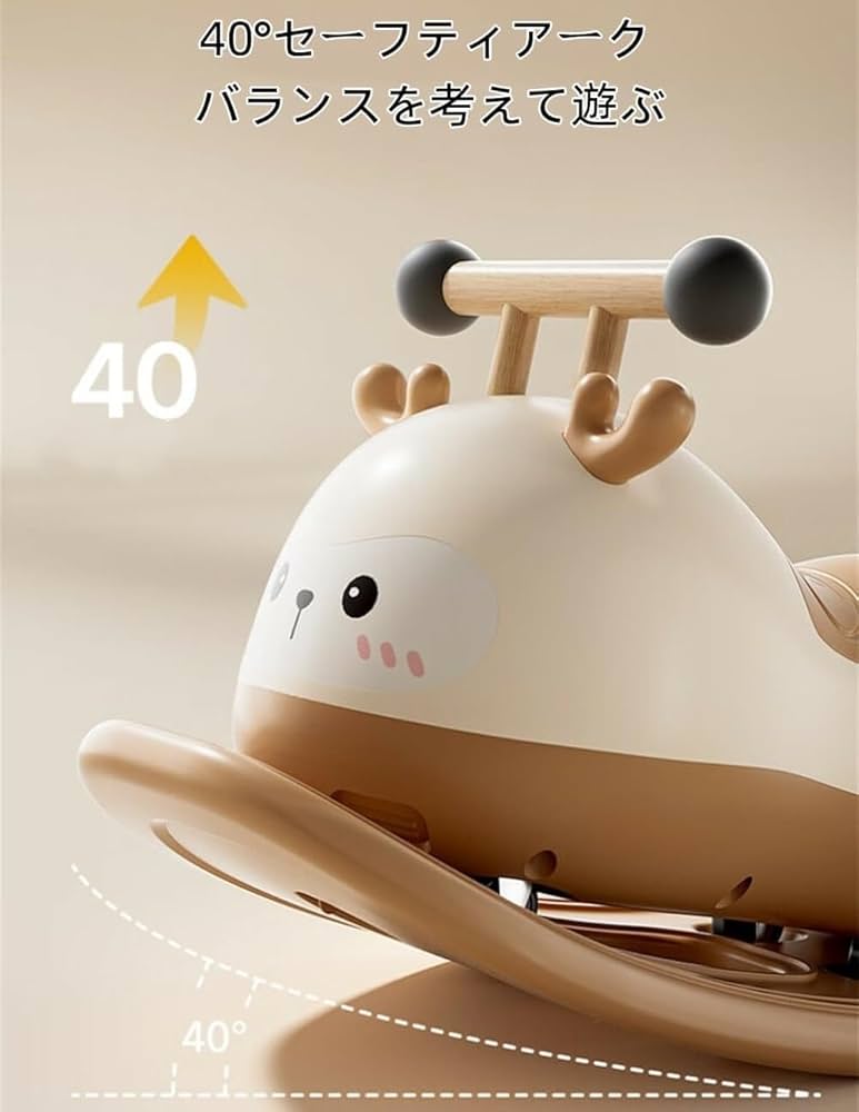 Amazon.co.jp: ロッキングホース 木馬 乗り物 子供 10-36ヶ月 乗り物