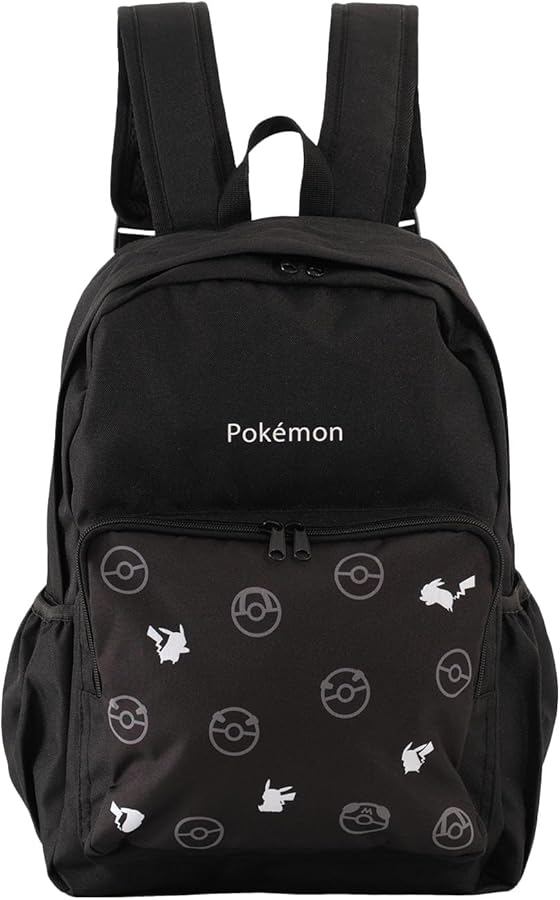 Amazon | [アジア・ラゲージ]ポケモン22Lリュック クロ DPK5-4801