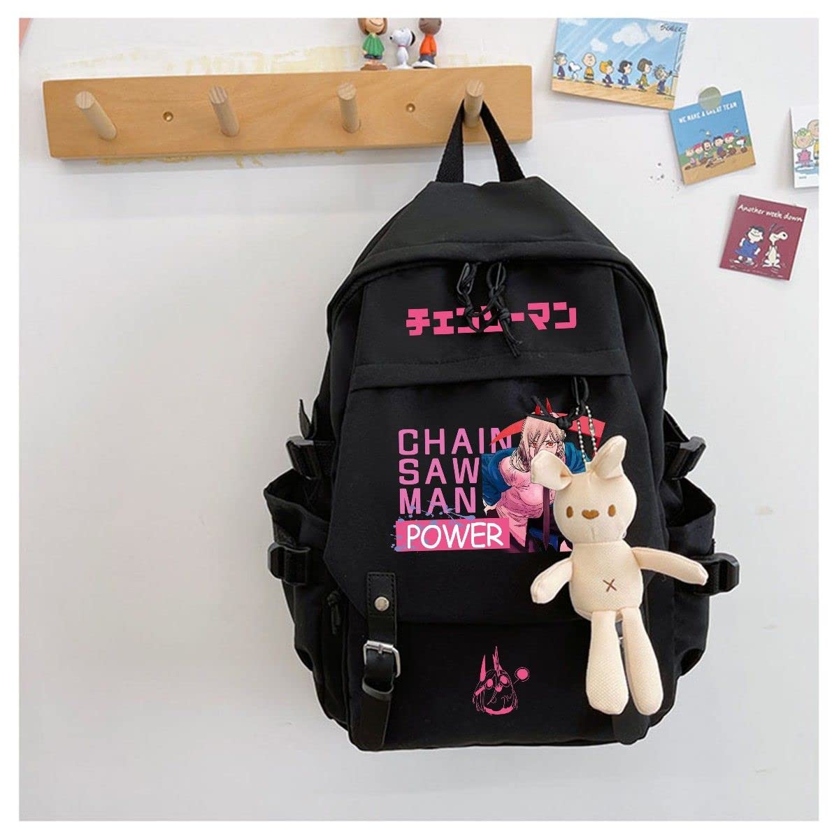 Amazon.co.jp: チェンソーマン リュック バックパック ポチタ パワー