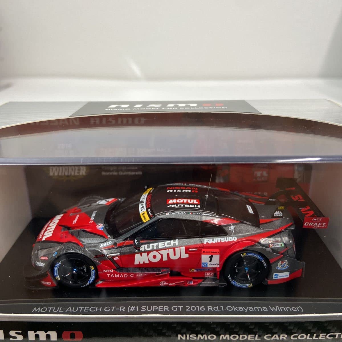 Amazon | NISMO特注 EBBRO 1/43 MOTUL AUTECH GT-R #1 SUPER GT500