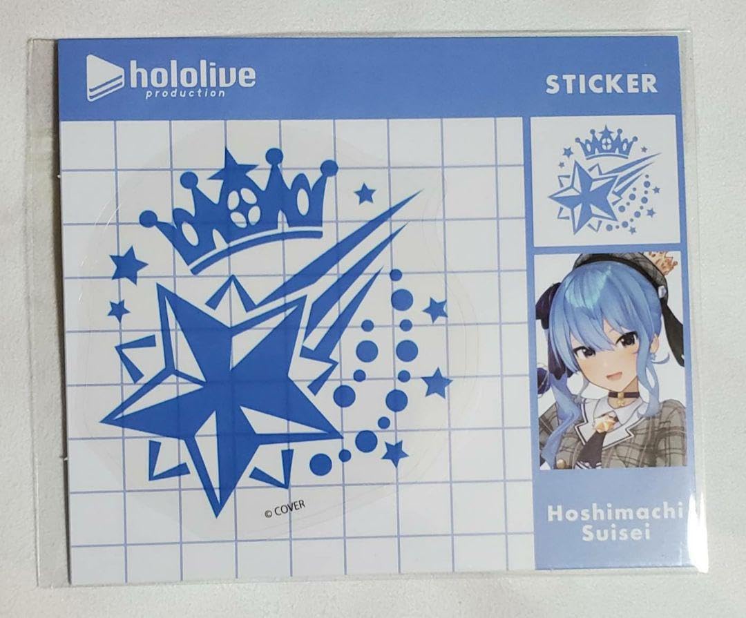 Amazon.co.jp: ホロラ ホロエンブレム クリアステッカー 星街すいせい