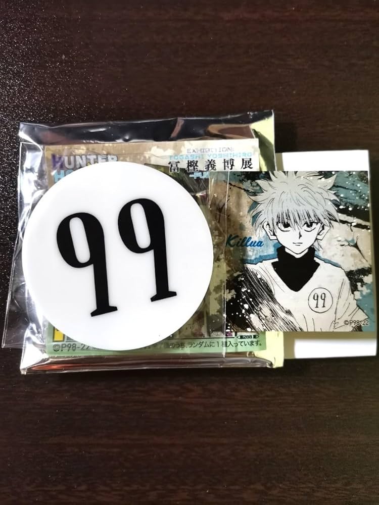 Amazon.co.jp: 冨樫義博展 ナンバープレート アクリル バッジ キルア