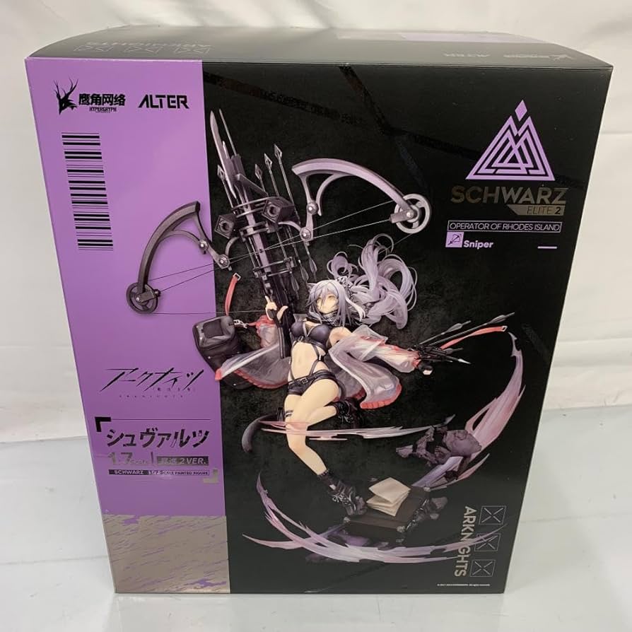 Amazon.co.jp: 開封)アークナイツ シュヴァルツ 昇進2Ver. 1/7