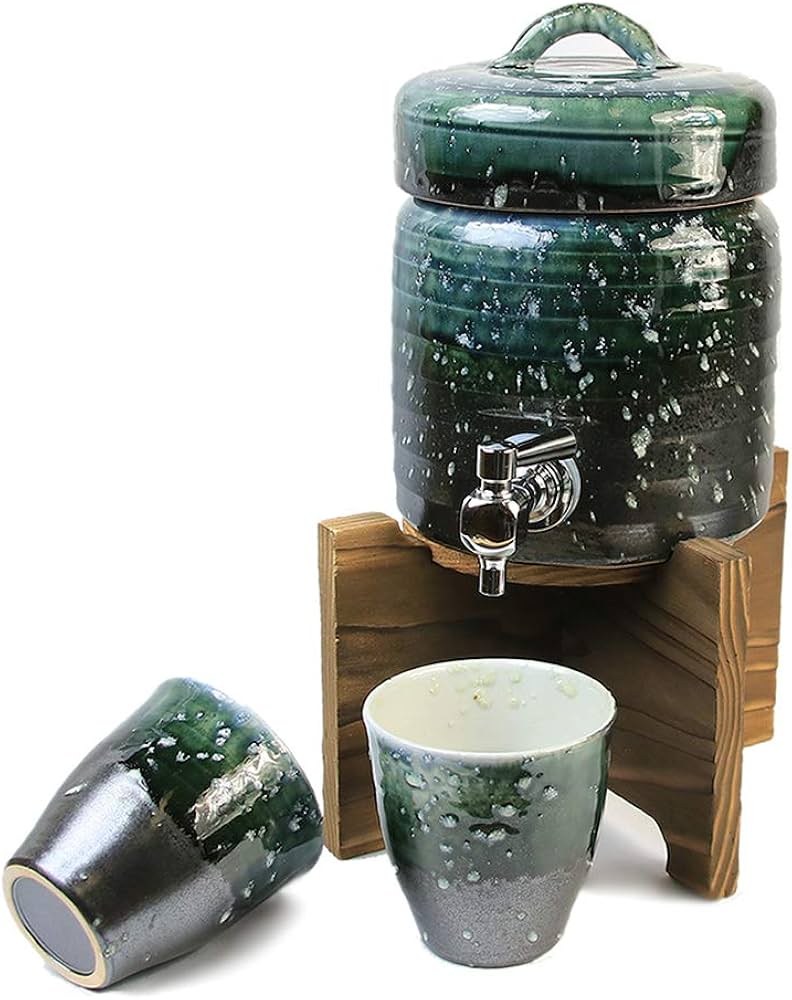 Amazon｜信楽焼 1.5L用 海峡焼酎サーバー しがらき焼 サーバー 陶器