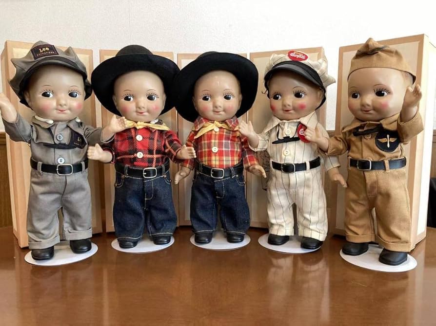 Amazon | Buddy Leeビンテージバディーリー人形 ドールカウボーイ 5体