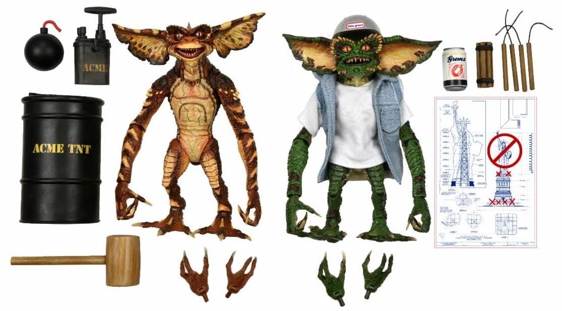 Amazon.com: NECA Gremlins 2 Demolition Gremlins Ultimate 7IN AF