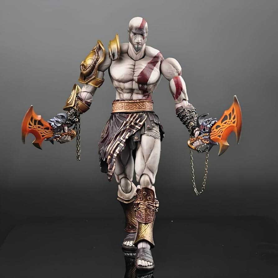 Amazon.com: Caolun Play Arts Kai God War Kratos （10in） Action