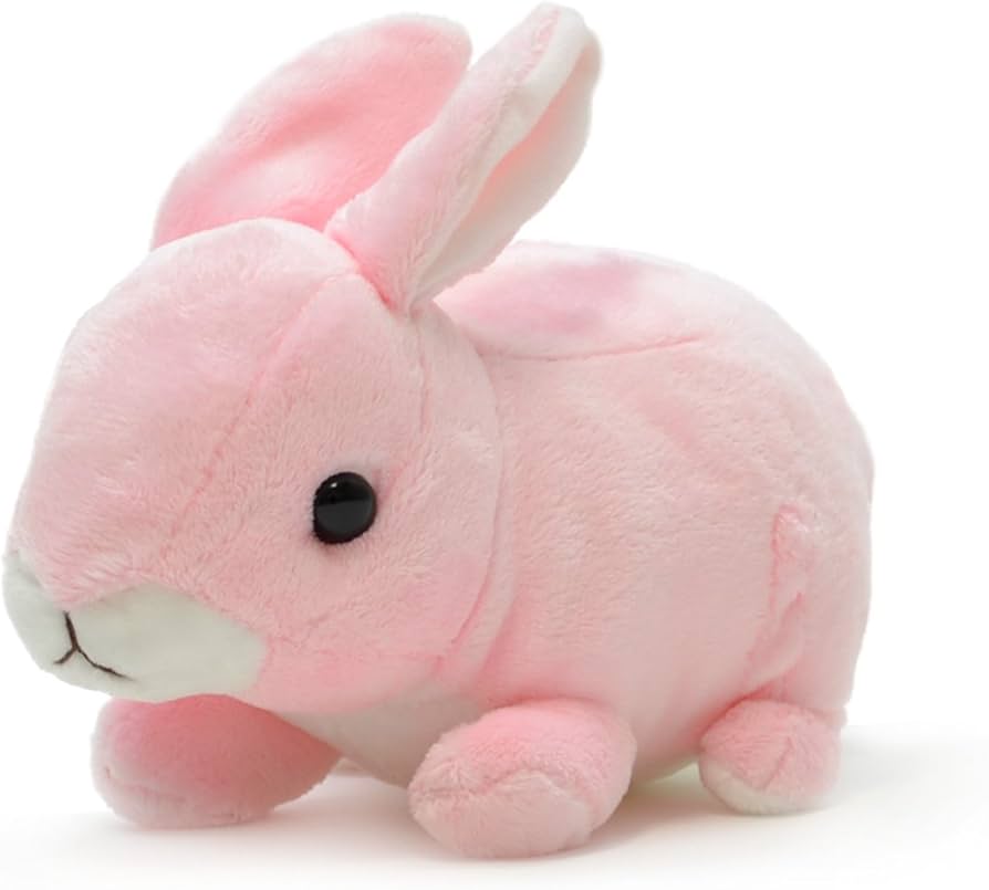 Amazon.co.jp: AQUA ぬいぐるみ ファーム もちもち うさぎ ピンク