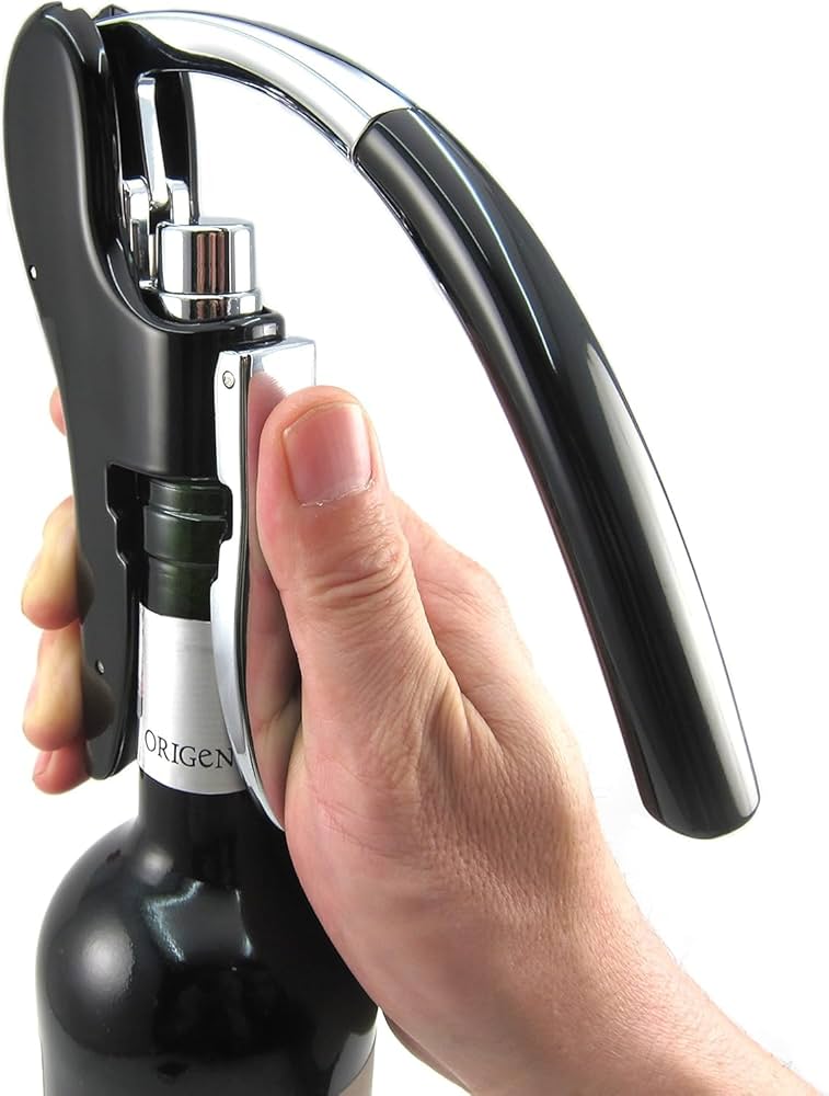 Amazon.co.jp: ワインオープナー レバー式ワインオープナー 亜鉛合金製