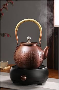 Amazon｜Lake key 銅びん レトロ ミニ 銅 やかん 手作り 純銅製 便携