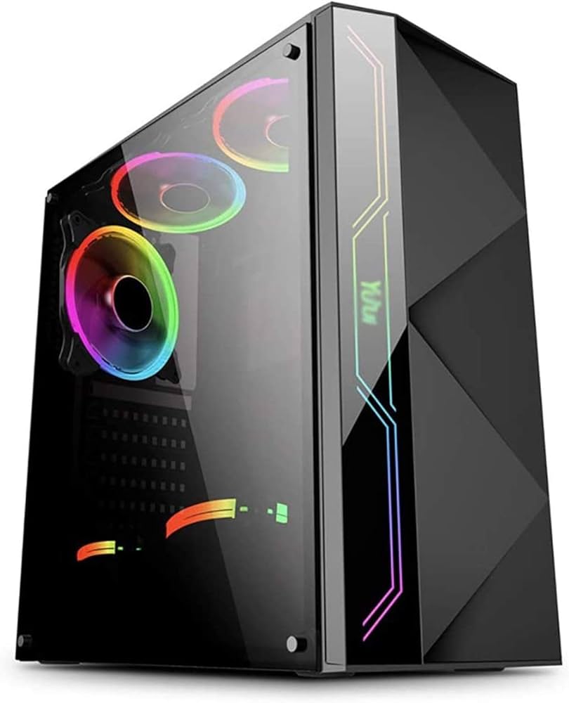 Amazon.com: ZXFF Gaming Case, Mid-Tower ATX/M-ATX/ITX PC Gaming