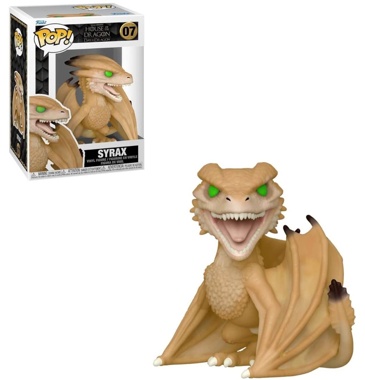 Amazon.com: POP House of Dragon - Syrax Funko Vinyl Figure
