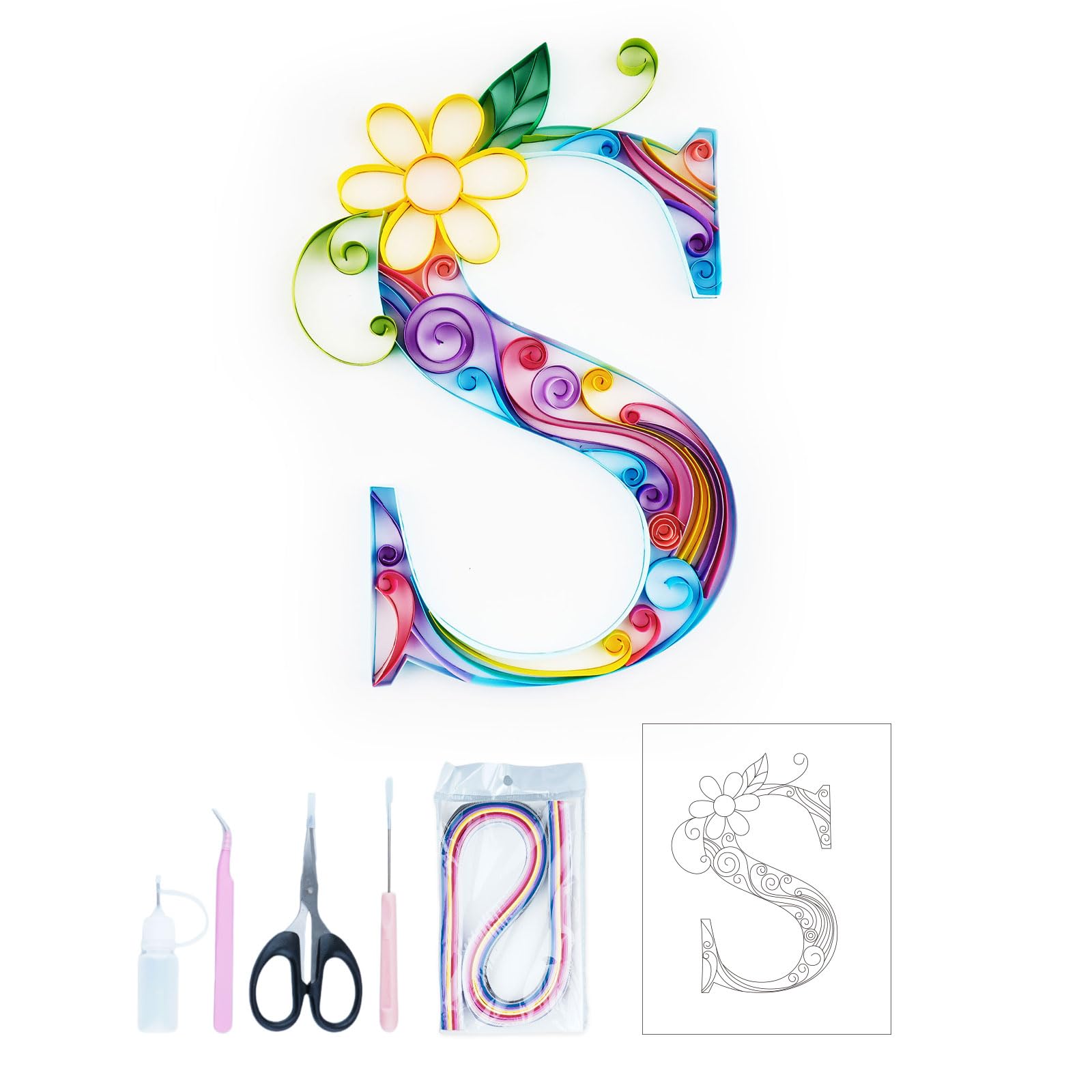 Amazon.co.jp: Uniquilling クイリングペーパー クイリングキット 大人