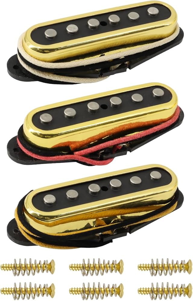 Amazon | Alnico 5 ST ピックアップ シングル コイル ピックアップ