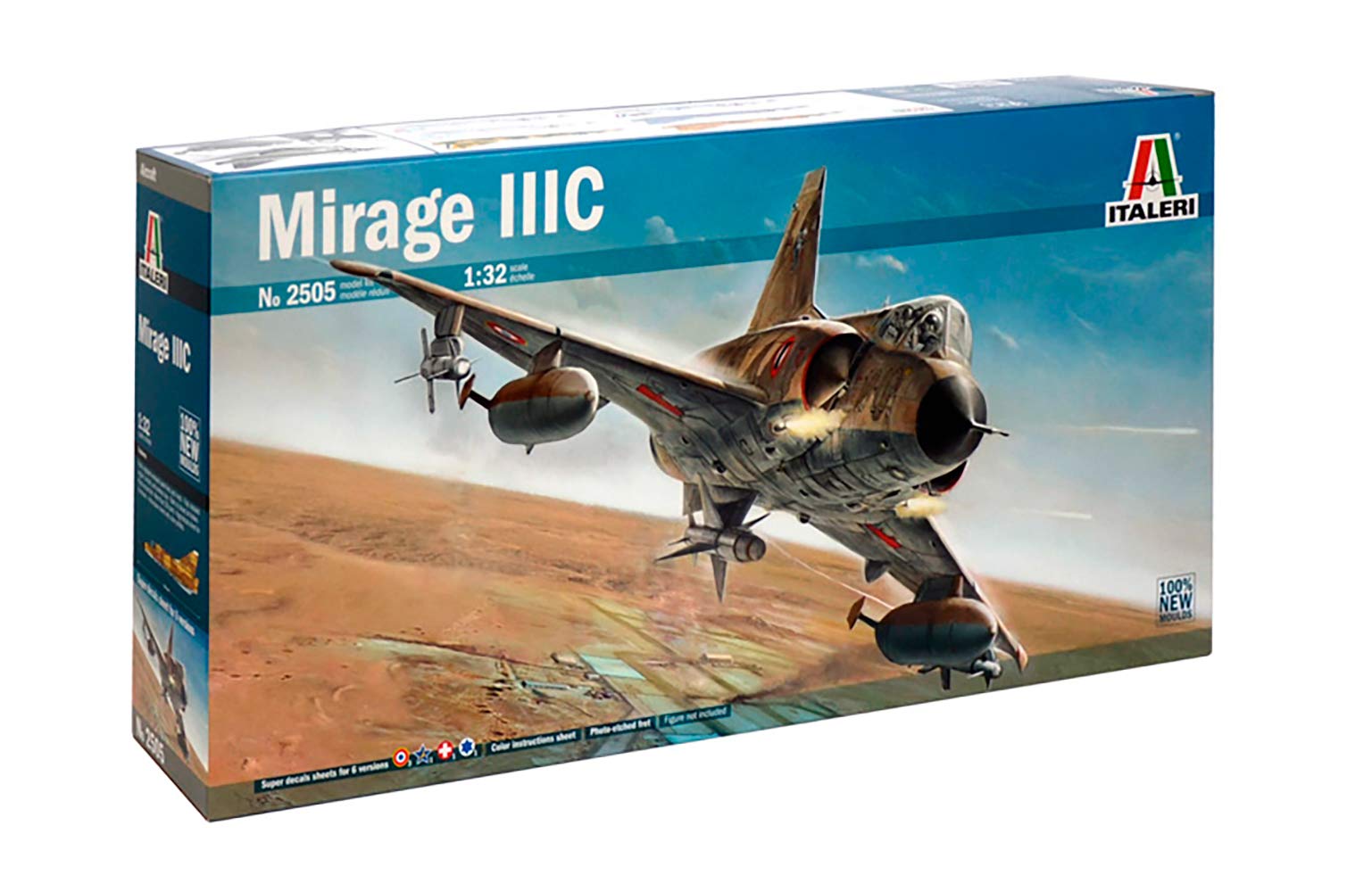 Amazon | タミヤ イタレリ 1/32 飛行機シリーズ No.2505 Mirage IIIC