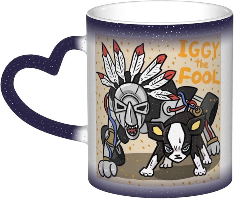 Amazon.co.jp: ジョジョの奇妙な冒険 イギー マグカップ 変色カップ