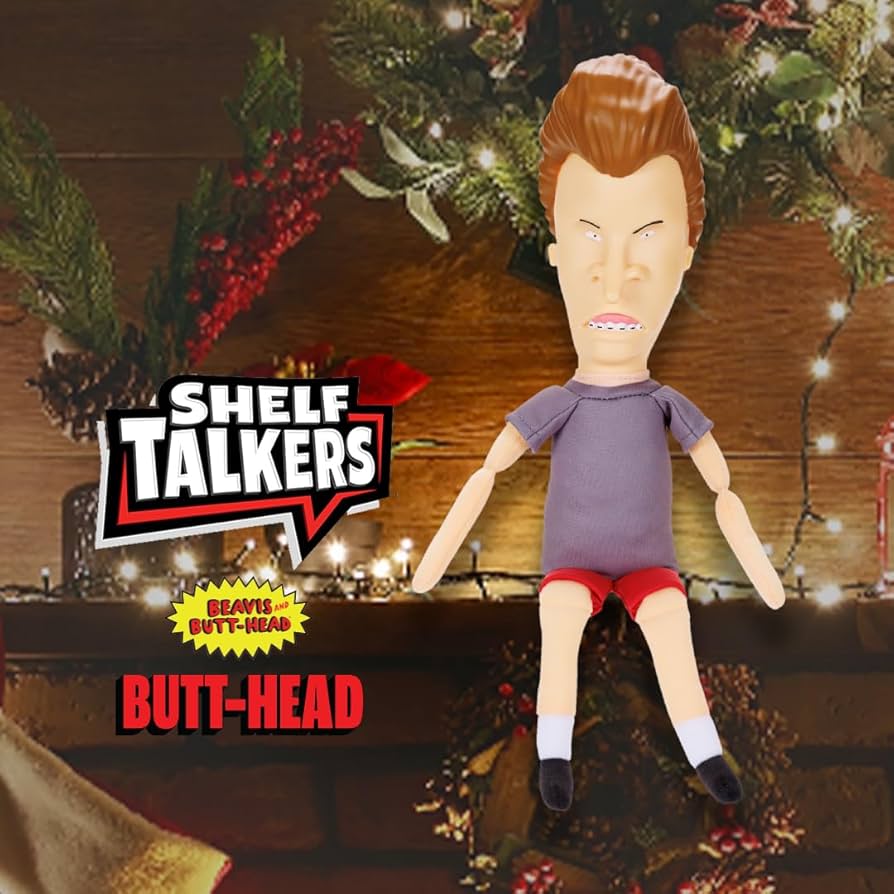 Amazon.co.jp: Shelf Talkers ぬいぐるみ ビーバス&バットヘッド