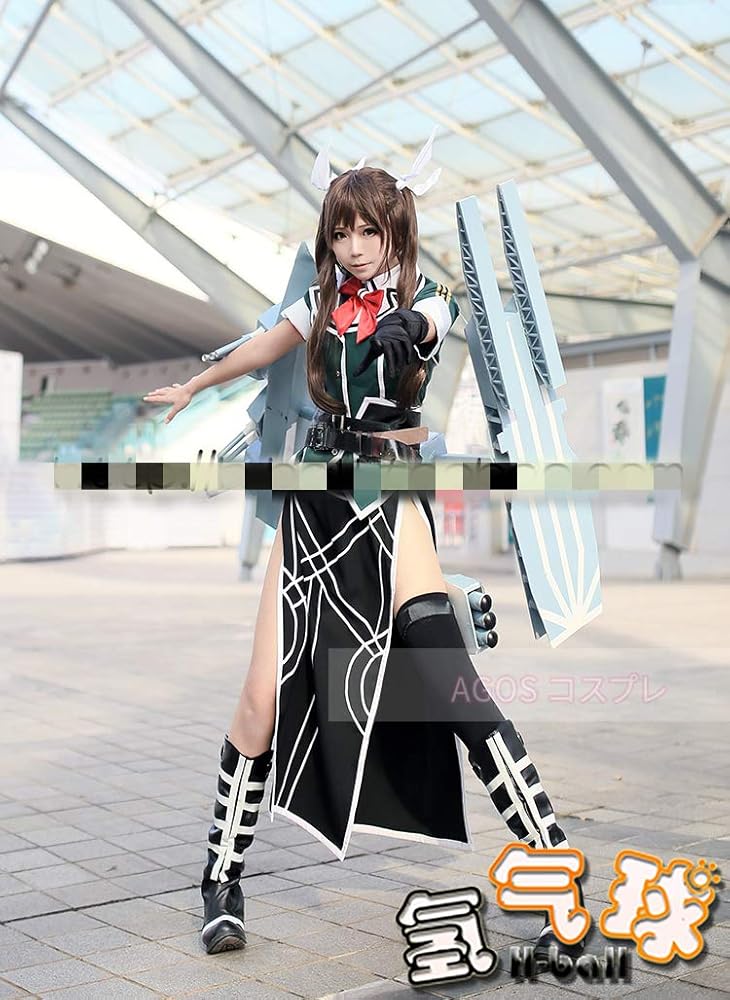 Amazon.co.jp: [AGOS] ウィッグ、靴付きコスプレ艦隊これくしょん 艦