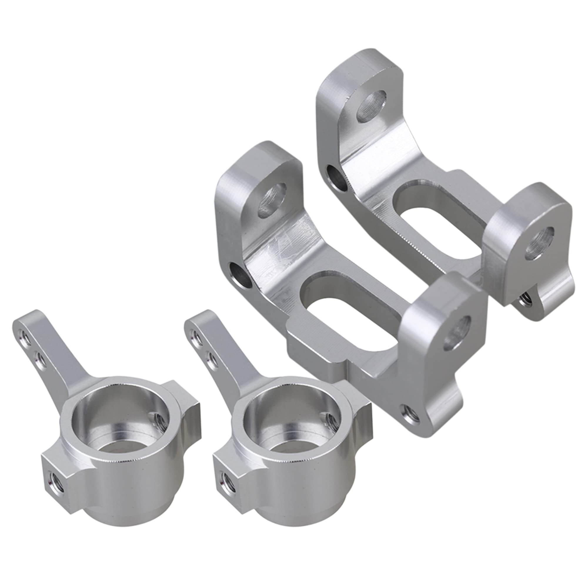 Amazon.co.jp: Mxfans 2対 シルバー アルミ合金 CC01-001 CCO1-002