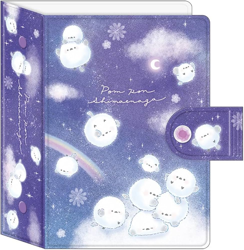 Amazon | カミオジャパン シールバインダーブック ぽんぽんシマエナガ