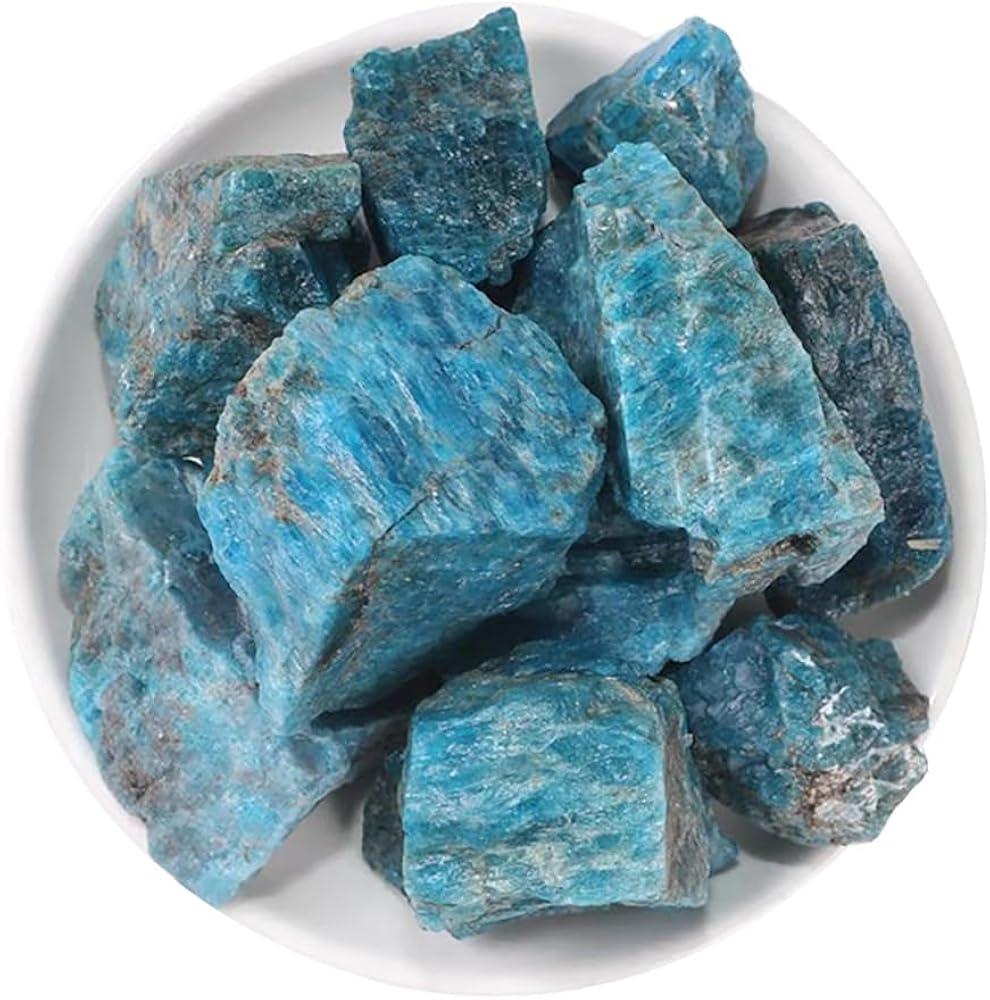 Amazon | HEKISUI 300gセット ブルーアパタイト 原石 天然石 燐灰石
