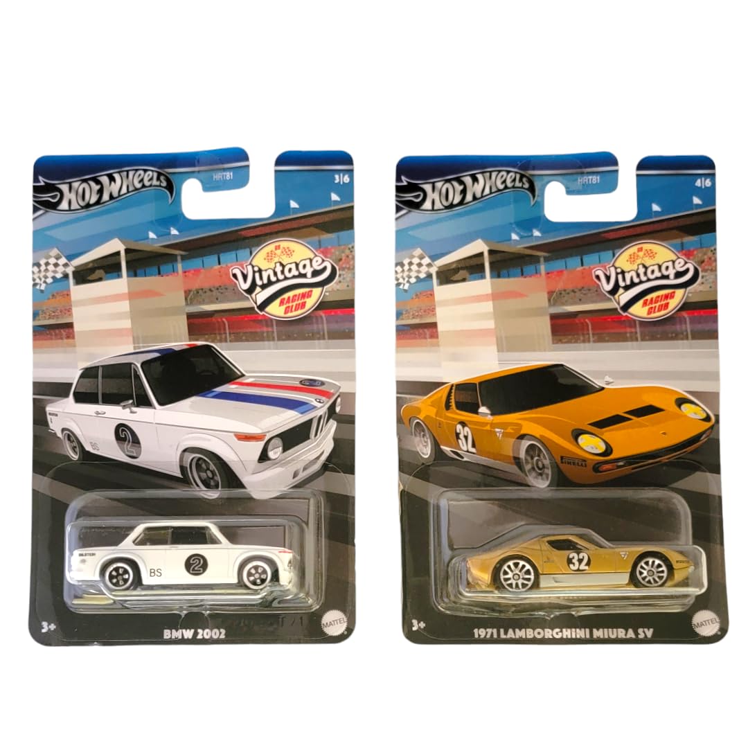 Amazon.com: Hot Wheels 2024 Vintage Racing Club – Bundle of 2