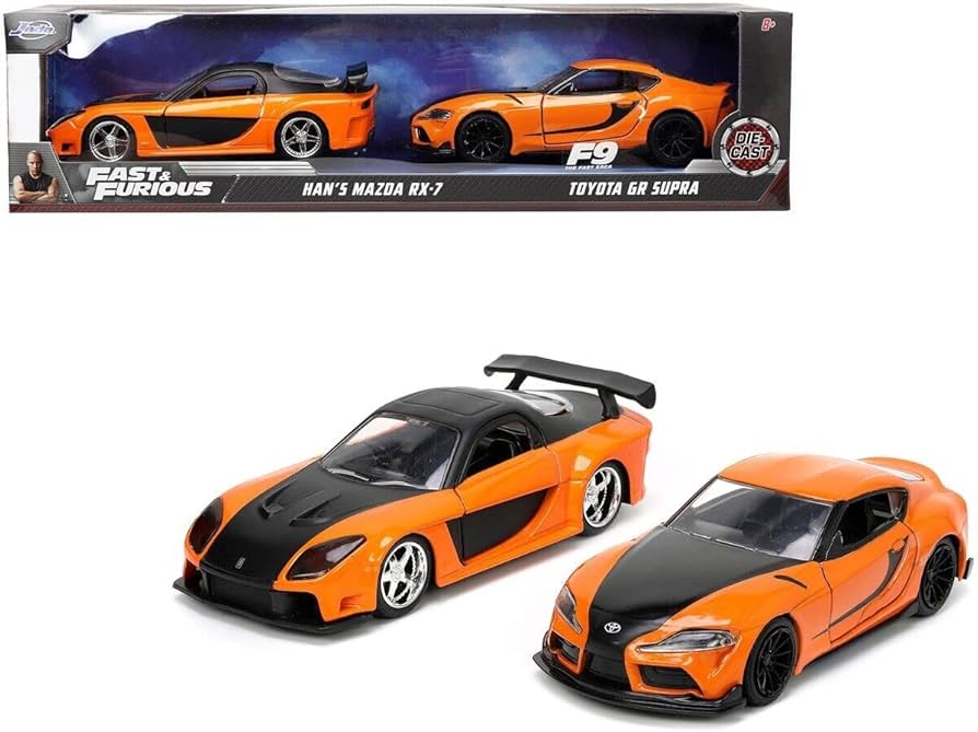 Amazon | JADA TOYS 1/32 ワイルドスピード ハン マツダRX-7 & トヨタ