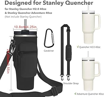 Amazon.co.jp: 水筒カバー 対応Stanleyスポーツボトル ショルダー