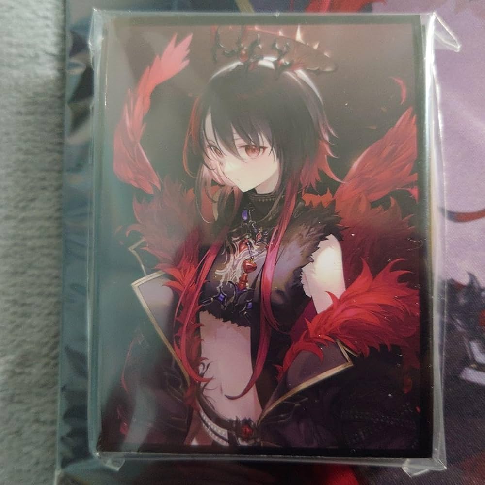 Amazon.co.jp: α2 ぶいすぽっ 赤い羽&星 如月れん スリーブ&プレイ