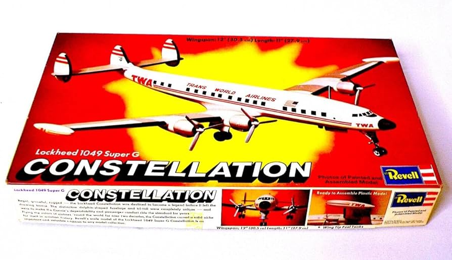 Amazon.co.jp: Revell レベル 絶版 1/144 ロッキード 1049 スーパーG