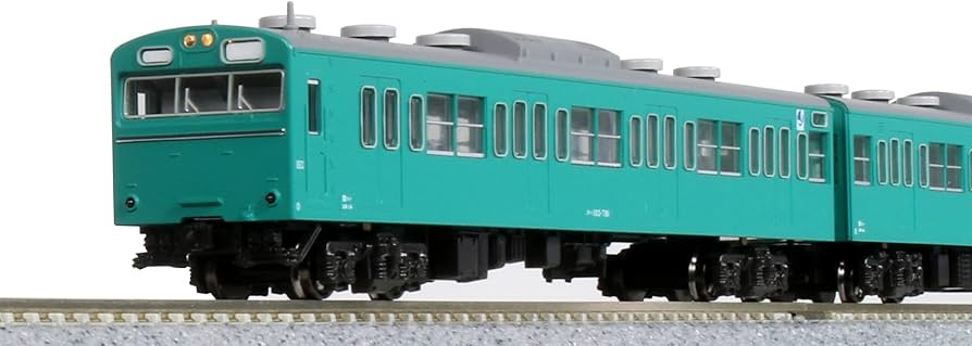 Amazon | カトー(KATO) Nゲージ 103系 エメラルドグリーン 4両セット