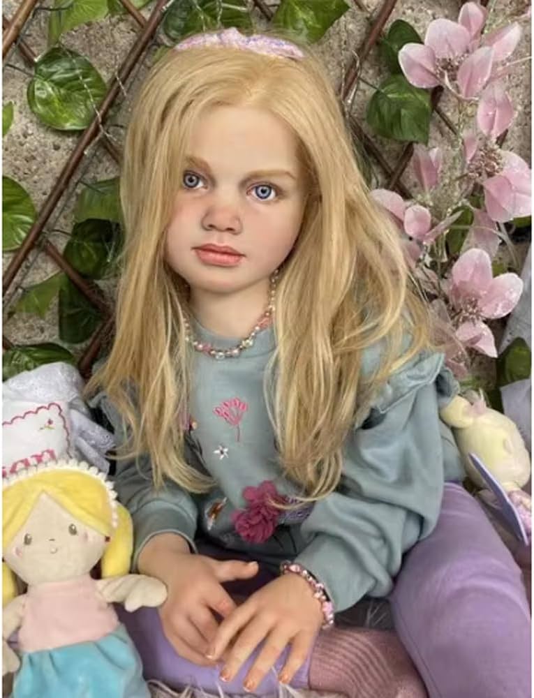 Amazon | Meeler リボーンドール 100cmリアルなロングヘアの普通の