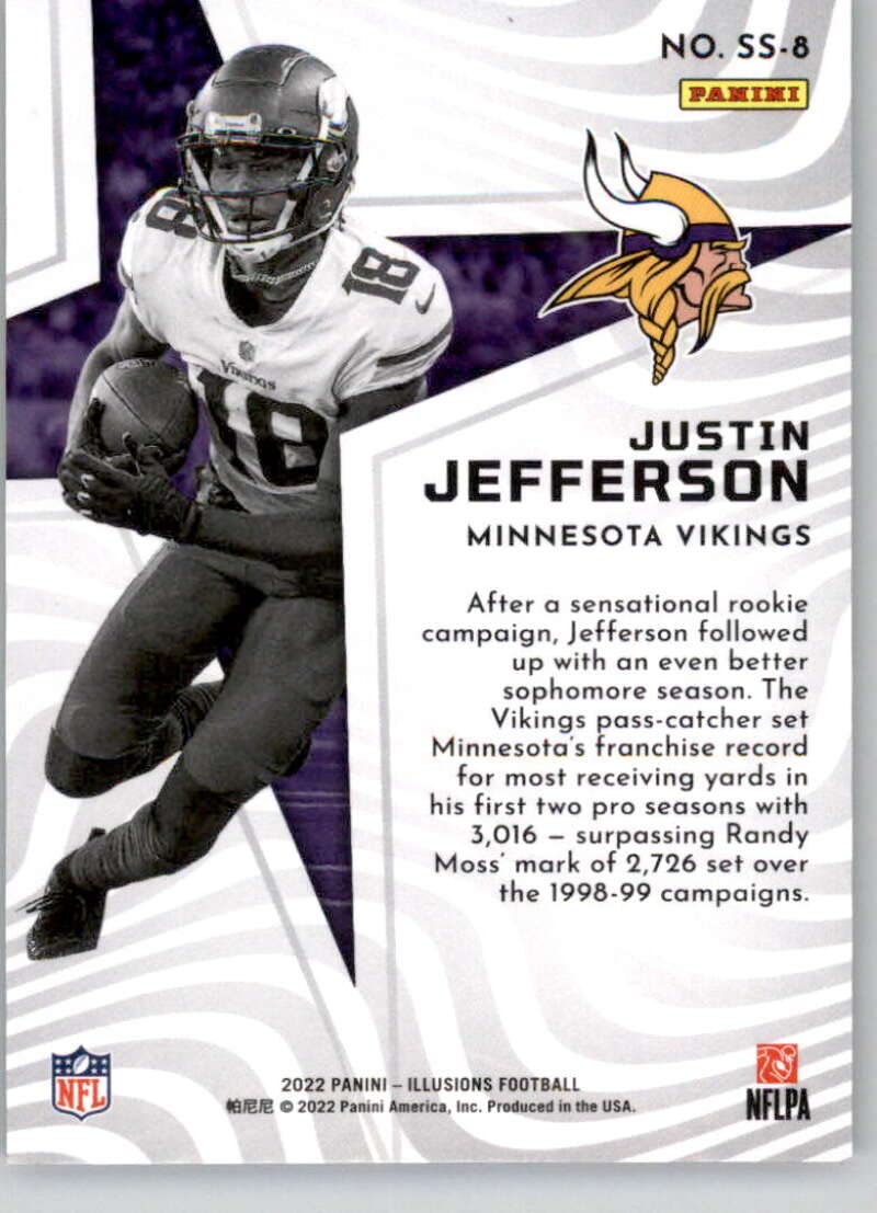 Amazon.com: 2022 Panini Illusions Shining Stars #8 Justin