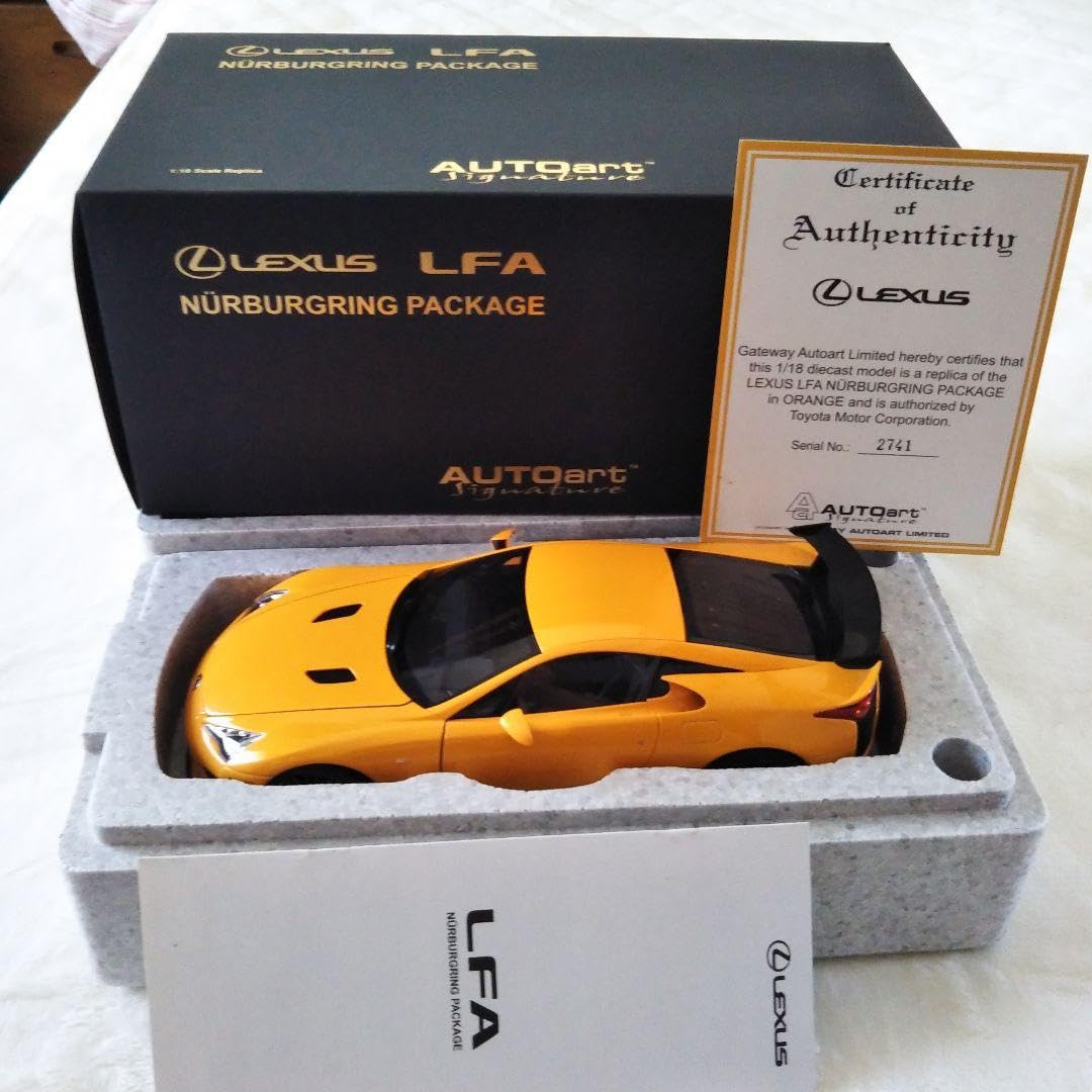 Amazon.co.jp: AUTOart 1 18 Lexus LFA Nürburgring Package : Toys