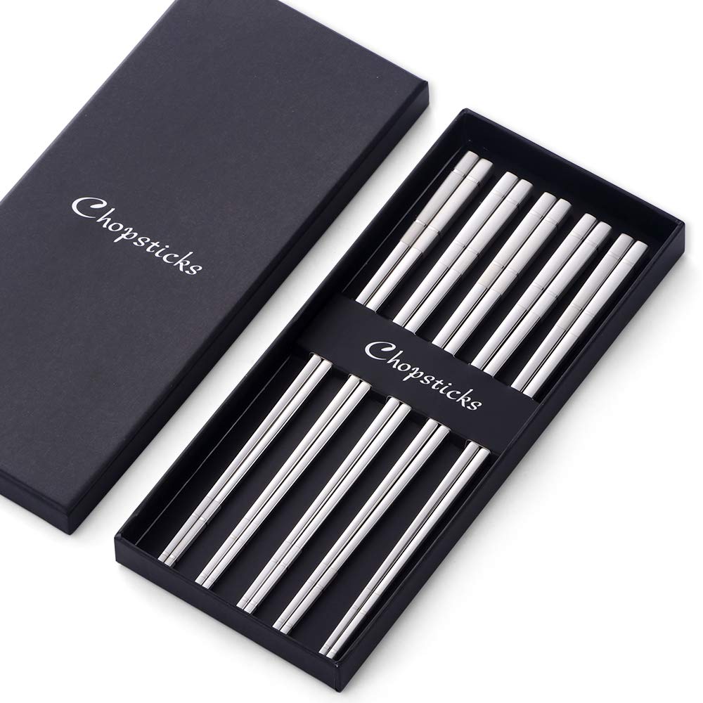 Amazon | Buyer Star お箸 ステンレス箸 韓国箸 5膳セット 23.5cm