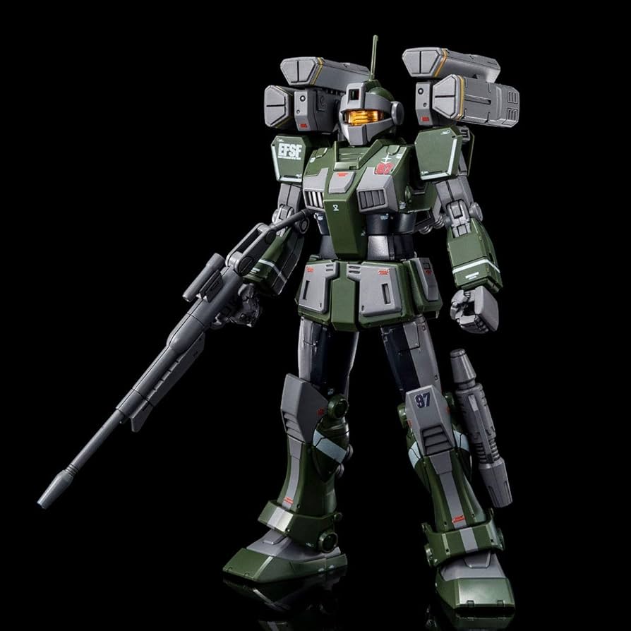 Amazon | バンダイ スピリッツ HG 1/144 ジム・スナイパーカスタム