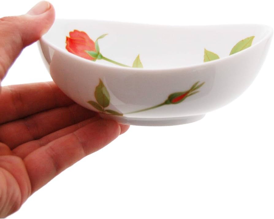 Amazon.co.jp: 香蘭社 小鉢 ノーブルローズ ホワイト 13.3cm 1037