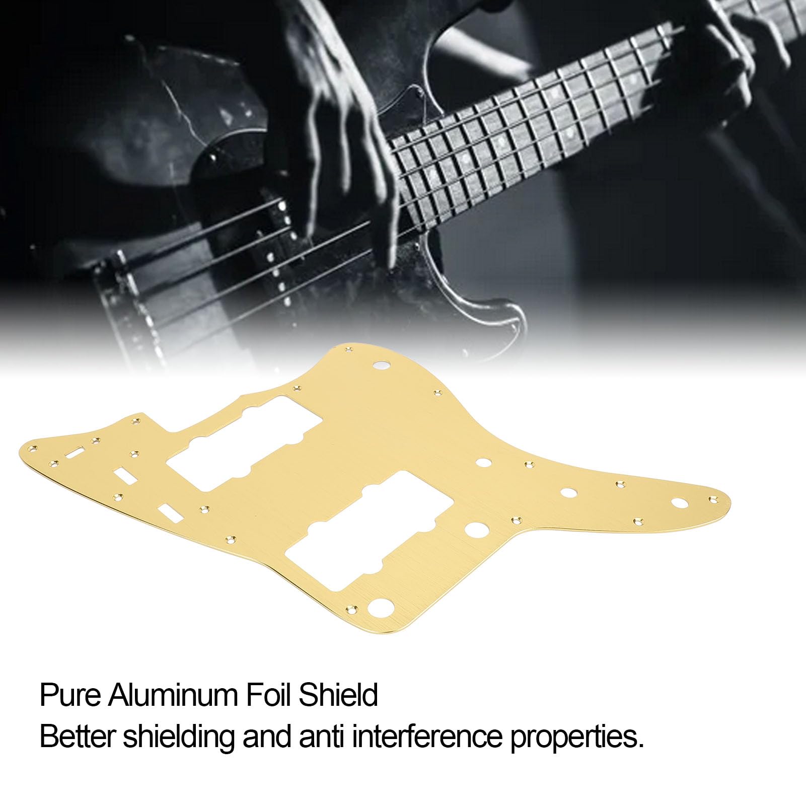 Amazon.co.jp: エレキギターピックガード、13穴スクラッチプレート