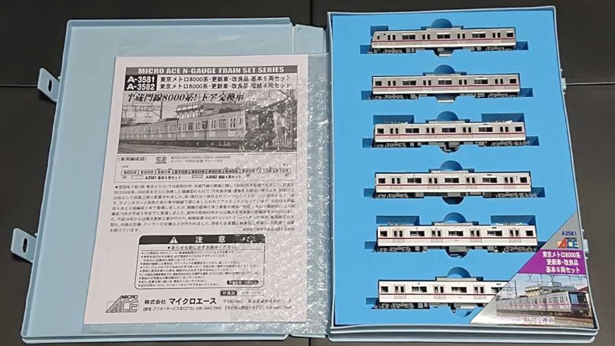 Amazon.co.jp: フル編成 美品東京メトロ8000系・更新車 基本6両+増結4