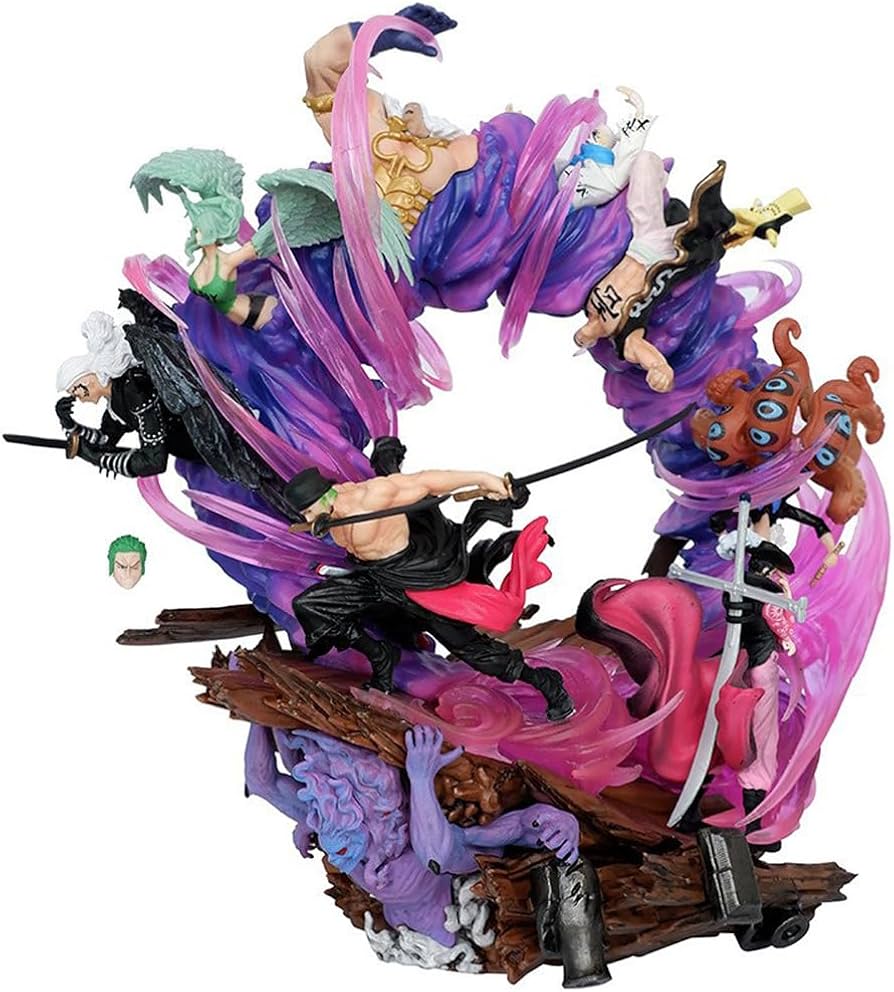 Amazon.co.jp: ワンピース フィギュア 鬼ヶ島決戦 ロロノア・ゾロ 漫画