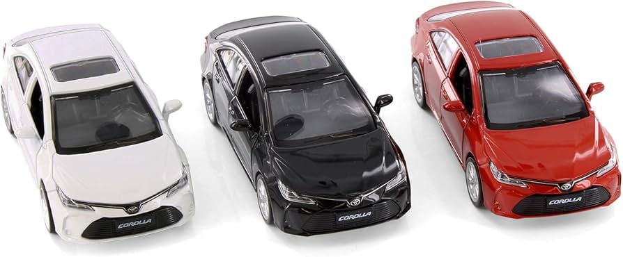 Amazon.com: Showcasts Corolla Hybrid Assortment 3-Pack 67813W/24-1