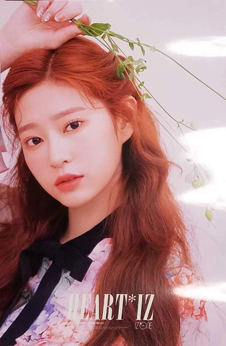 Amazon.co.jp: IZ ONE キム ミンジュ HEART IZ A2 ポスター 筒代込