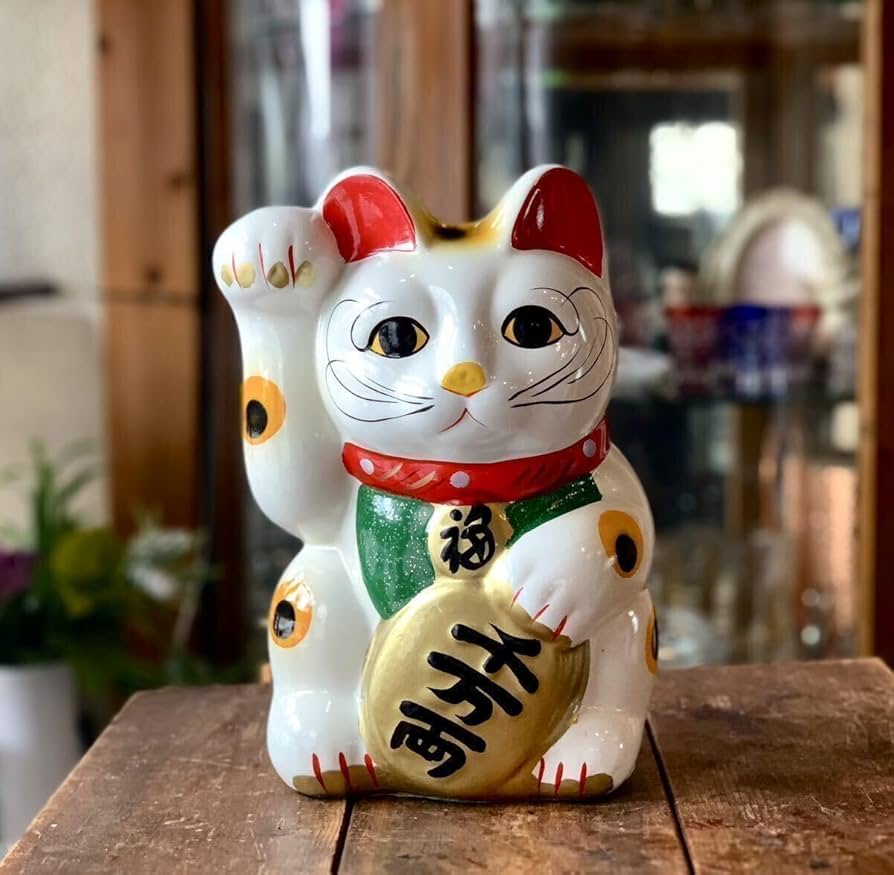 招き猫 (17) 置物 貯金箱 43cm 招き猫 (17) 置物 貯金箱 43cm
