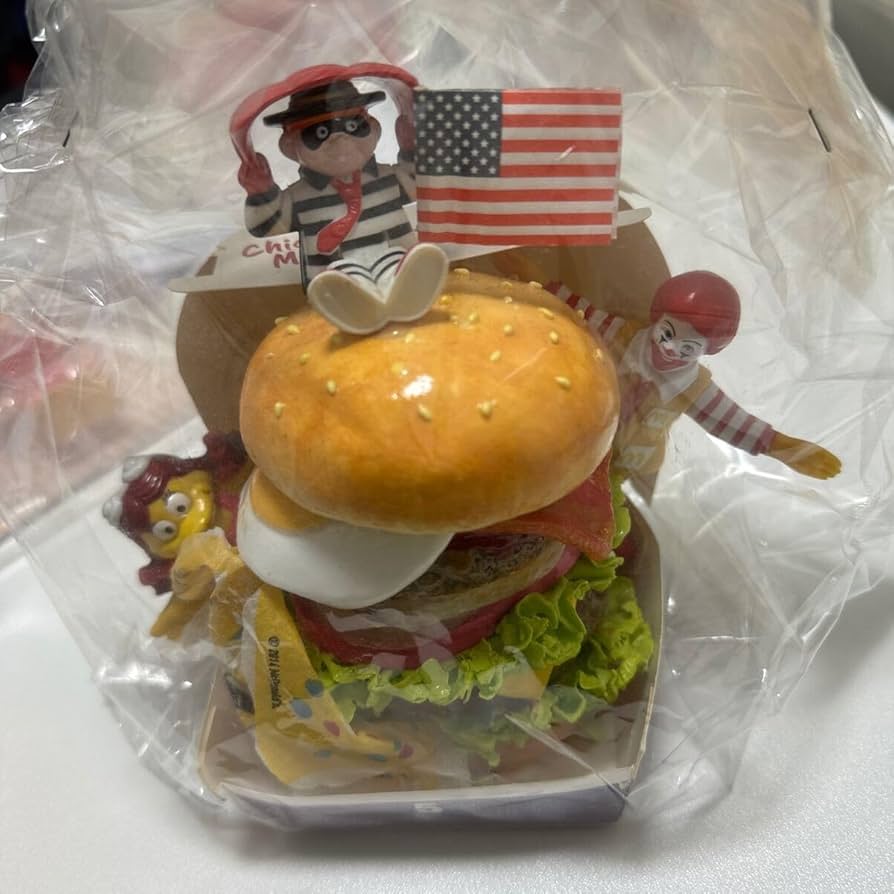 Amazon.co.jp: マクドナルド ハンバーガー フィギュア : ホビー