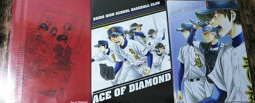 Amazon.co.jp: ダイヤのA原作クリアファイル 3枚セット御幸一也 倉持